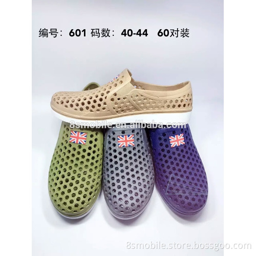 2016 latest design fashion slipper for men like clog